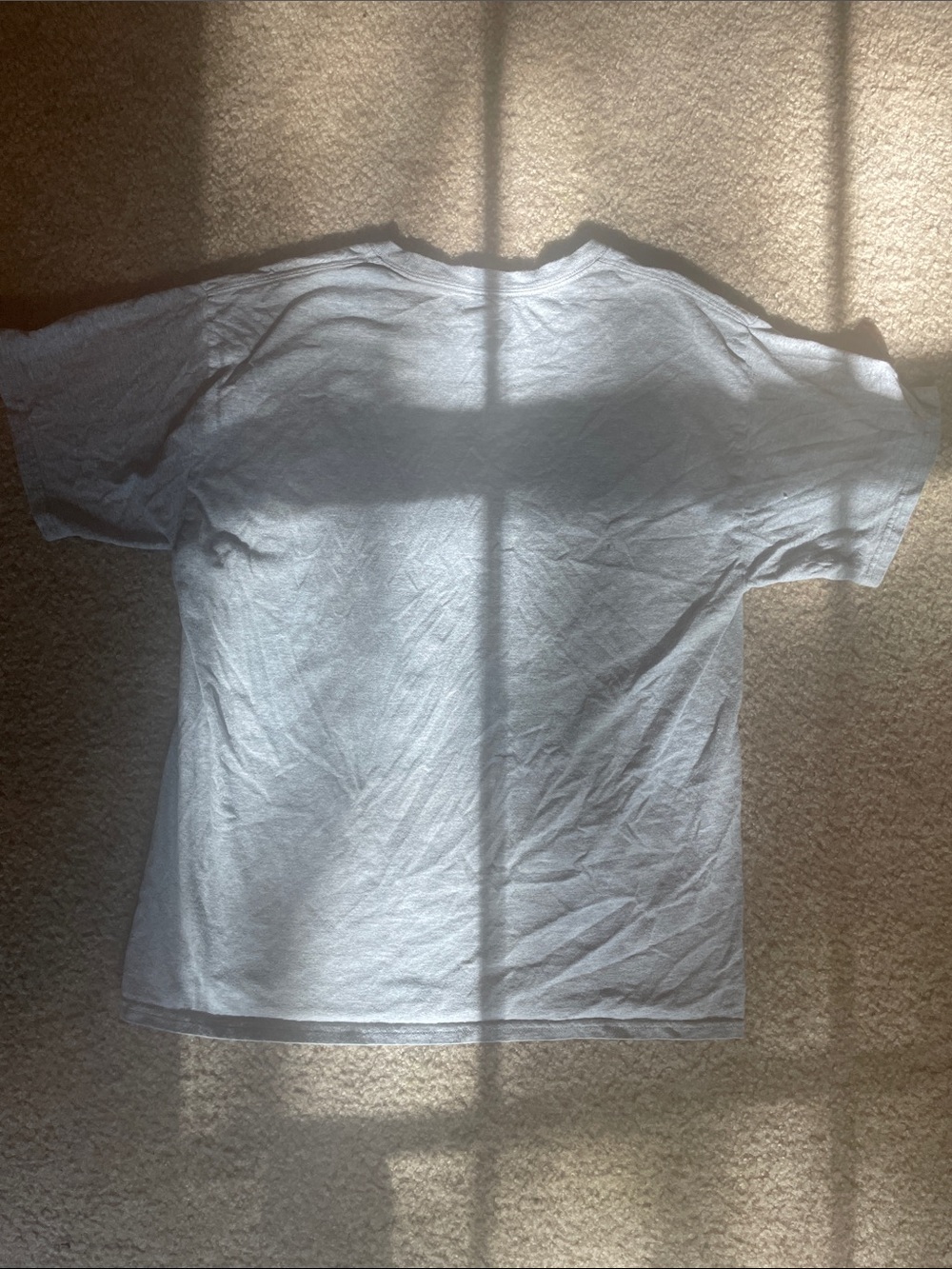Champion Light Blue Wildcats Graphic Tee with Yellow Print - Picture 2 of 2